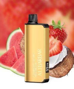 ALIBARBAR INGOT 9000 PUFF – STRAWBERRY COCONUT WATERMELON