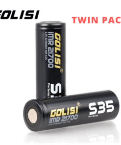 Golisi S35 21700 3750mAh 40A Max Batteries with Case (2pcs/pack)