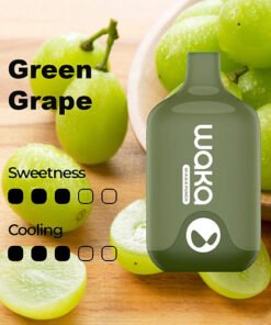 WAKA SMASH 6000 PUFF – GREEN GRAPE