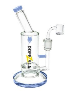 9" Dopezilla Lycan Dab Rig - Pale Blue