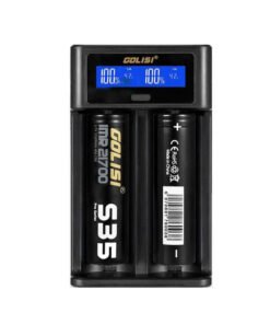 Golisi I2 Smart USB Charger with LCD Screen (2 Bay)