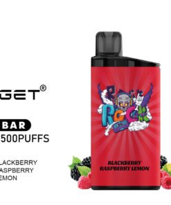 iGET BAR VAPE 3500 PUFF – BLACKBERRY RASPBERRY LEMON