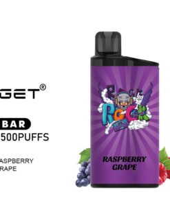 iGET BAR VAPE 3500 PUFF – RASPBERRY GRAPE