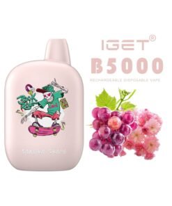 iGET B5000 VAPE 5000 PUFF – SAKURA GRAPE