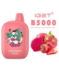 iGET B5000 VAPE 5000 PUFF – STRAWBERRY PITAYA