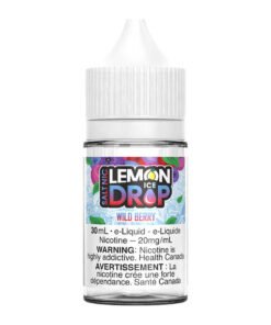 Lemon Drop Ice Salt Nic E-Liquid - Wild Berry 30ml
