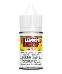 Lemon Drop Salt E-Liquid - Black Cherry 30ml