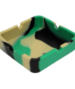 Square Silicon Ashtray - Assorted Colours