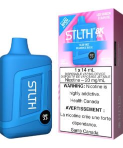 STLTH 8K Pro Disposable Vape Device - Blue Razz