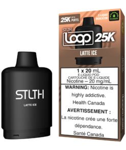 STLTH Loop 25K E-Liquid Pod Pack - Latte Ice