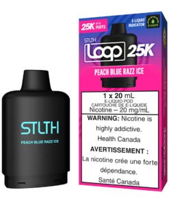 STLTH Loop 25K E-Liquid Pod Pack - Peach Blue Razz Ice