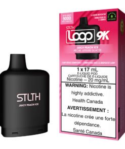 STLTH Loop 9K Pod Pack - Juicy Peach Ice