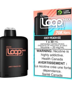 STLTH Loop Max E-Liquid Pod Pack - Juicy Peach Ice