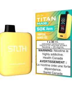 STLTH Titan Max Disposable Vape Device - Tropical Mango Ice