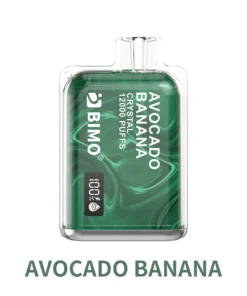 BIMO Crystal 12k Puffs- Avocado Banana