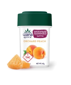 ORCHARD PEACH (MED) Wana Gummies