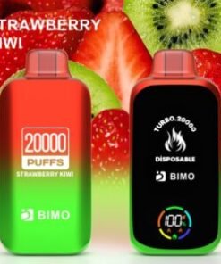 BIMO TURBO STRAWBERRY KIWI 20K PUFFS