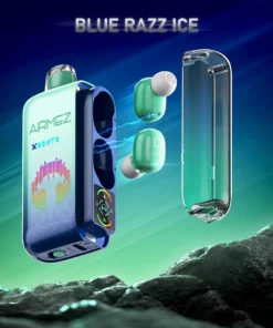 Airmez Xbeats 40000 Puffs – Blue Razz