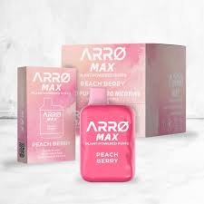 ARRØ MAX – Peach Berry (5,000 Puffs) Plant Powered Aromatherapy Device