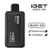 HQD Miracle 8000 – Black Ice