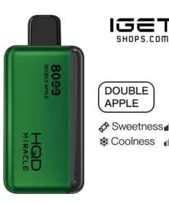 HQD Miracle 8000 – Double Apple