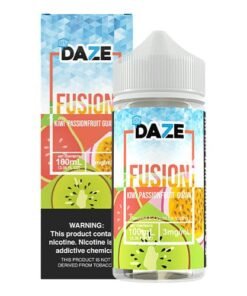 7 Daze Fusion Kiwi Passionfruit Guava ICED 100ml Vape Juice