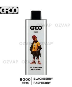 GROO Slim 9000 Puffs Blackberry Raspberry