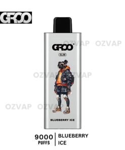 GROO Slim 9000 Puffs Blueberry Ice