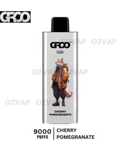 GROO Slim 9000 Puffs Cherry Pomegranate