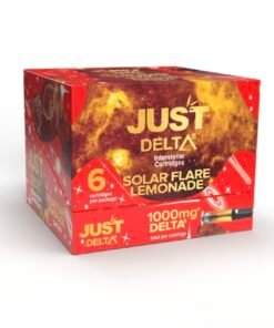 Delta 8 Cartridges 6 Pack Solar Flare Lemonade