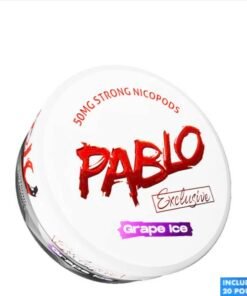 Pablo Grape Ice Nic Pouches – 30mg