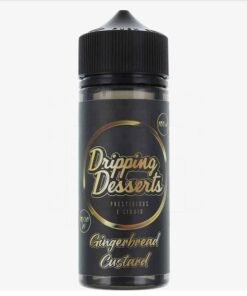 Gingerbread Custard by Dripping Desserts E Liquid | 100ml Short Fill