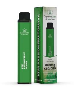 CBD Disposable Vape – Kiwi Passionfruit Guava (2000mg)