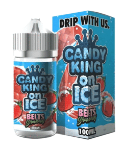 Candy King on Ice Belts Strawberry 100ml Vape Juice