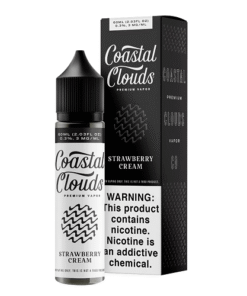 Coastal Clouds Strawberry Cream 60ml Vape Juice