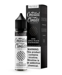 Coastal Clouds Sweets ICED Apple Peach Strawberry 60ml Vape Juice