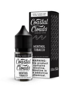 Coastal Clouds Menthol Tobacco Nic Salt Vape Juice 30ml