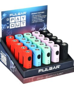 25PC DISP- Pulsar 510 Payout VV Battery – 400mAh / Asst Colors