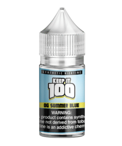 OG Summer Blue 30ml Synthetic Nicotine Nic Salt Vape Juice – Keep It 100