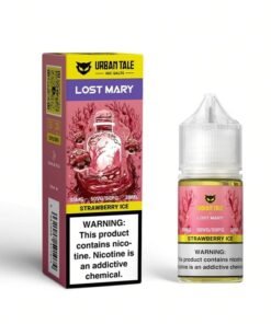 Lost Mary x Urban Tale Strawberry Ice Nic Salt Vape Juice 30ml