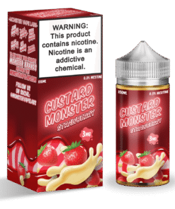 Custard Monster Strawberry Custard 100ml Vape Juice