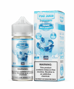 Pod Juice Freeze Jewel Mint Sapphire TF 100ml Vape Juice
