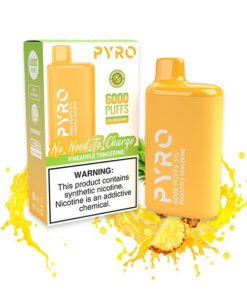 PYRO 6000 Puffs Pineapple Tangerine