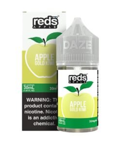 7 Daze Reds Salts Apple Gold Kiwi Nic Salt Vape Juice 30ml
