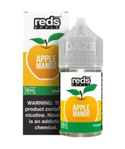 7 Daze Reds Salts Apple Mango Nic Salt Vape Juice 30ml