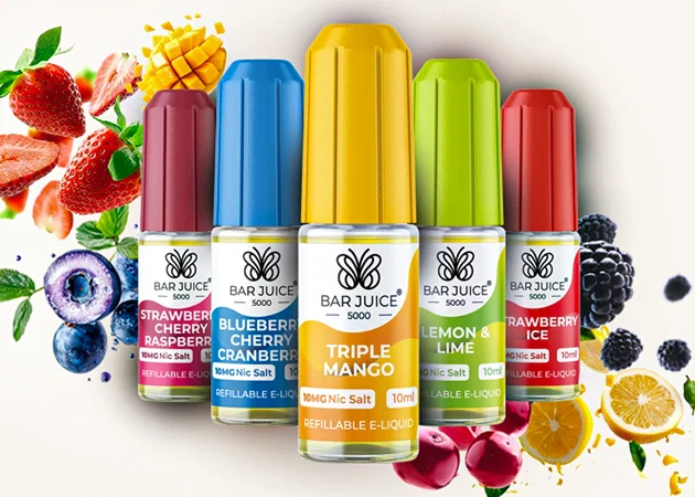 BAR JUICE 5000 NICOTINE SALT E-LIQUID