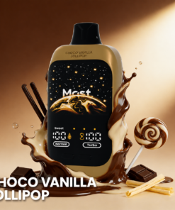 Double Happiness Action Choco Vanilla Lollipop 12,000 - AusVape Direct