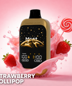Double Happiness Action Strawberry Lollipop 12,000 - AusVape Direct