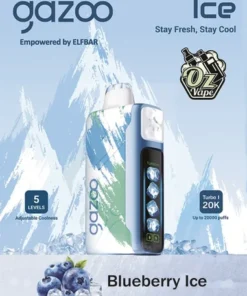Gazoo - Blueberry Ice - 20,000