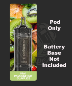 Gunnpod Moss Pod Only - Kiwi Passionfruit Guava Ice - 8,000